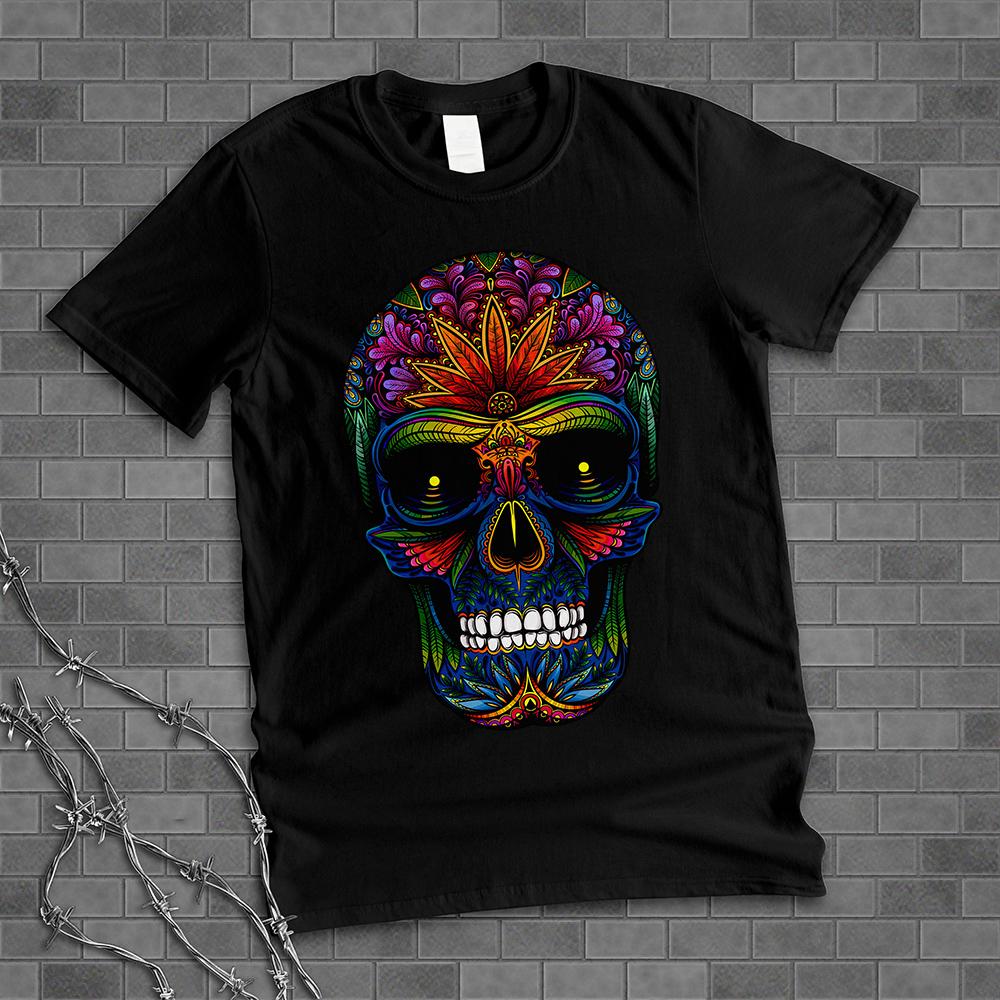 Day of the Dead Skull Shirt