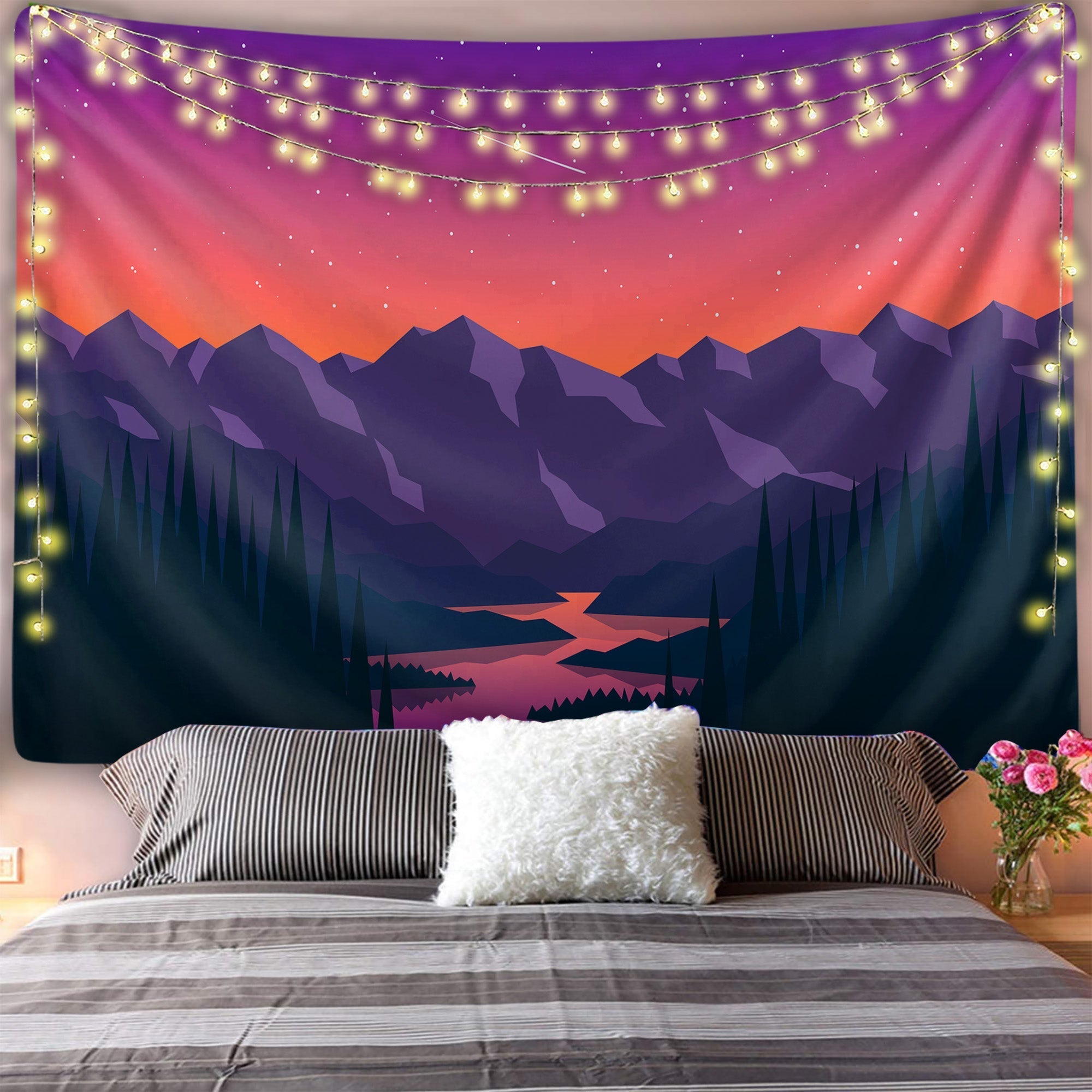 Alaska At Dusk Tapestry